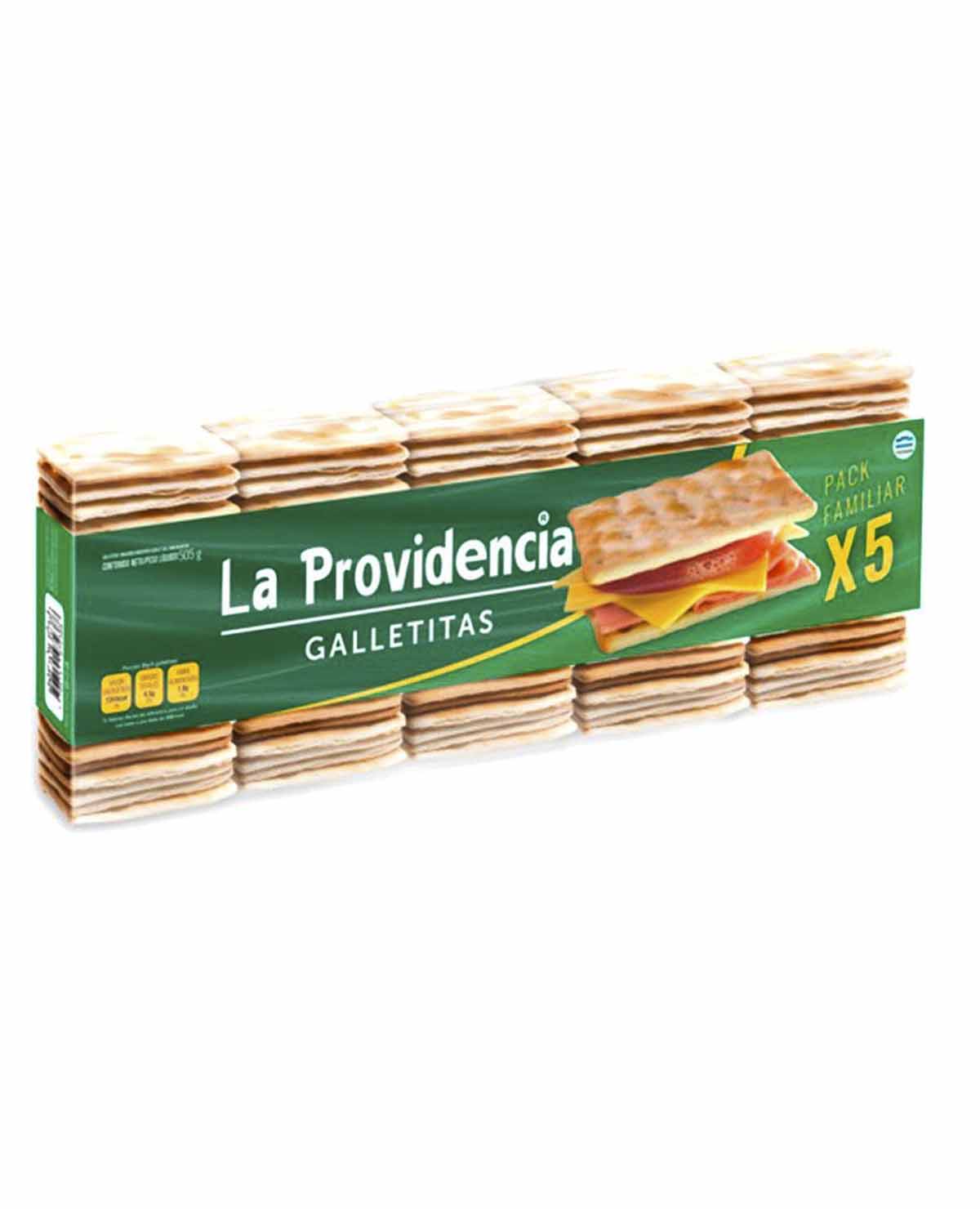 Galletas La Providencia Crackers Pack Familiar (5) x 505 Gr